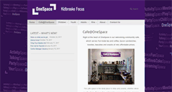 Desktop Screenshot of onespacekidbrooke.org.uk